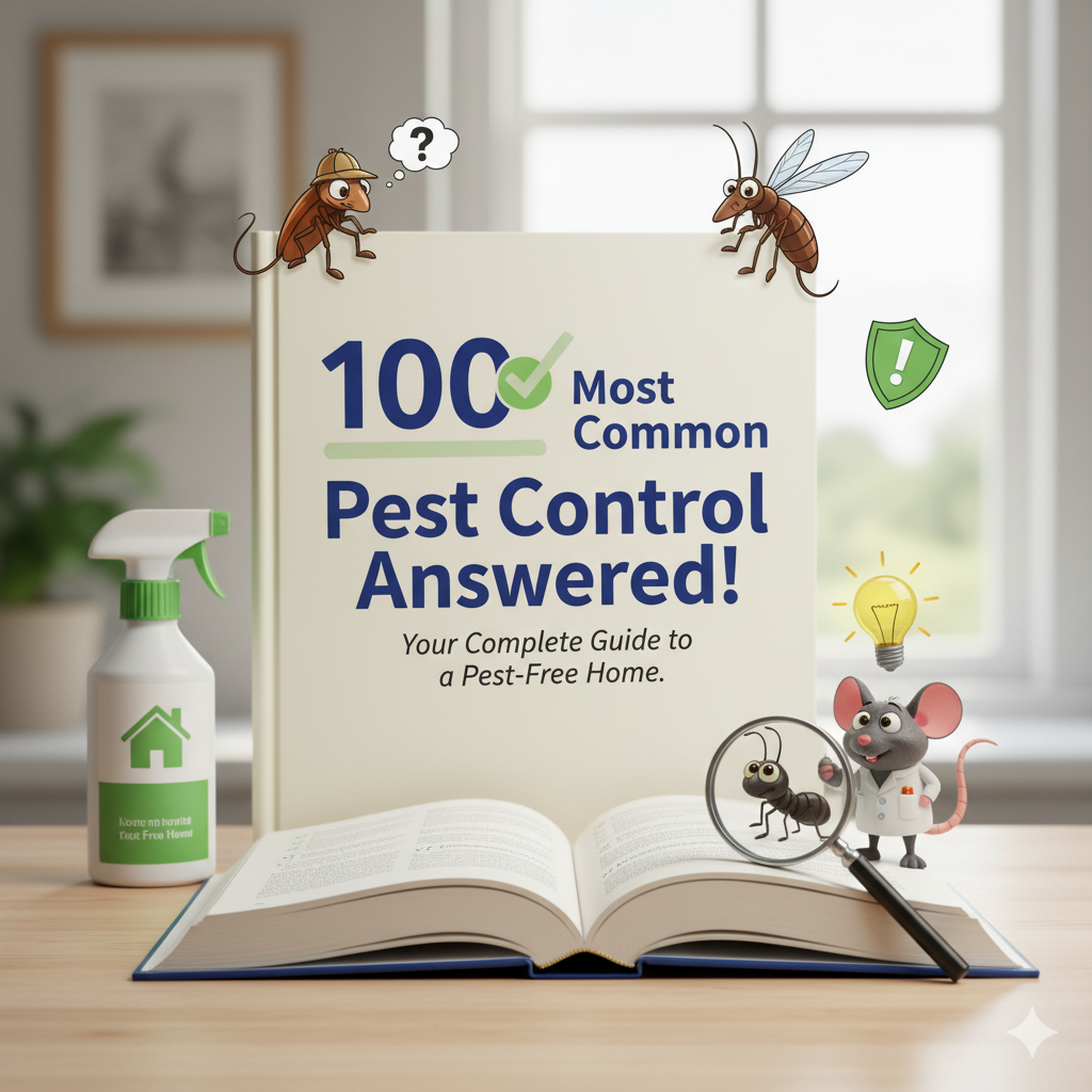 100 Most Common Pest Control Questions Answered!