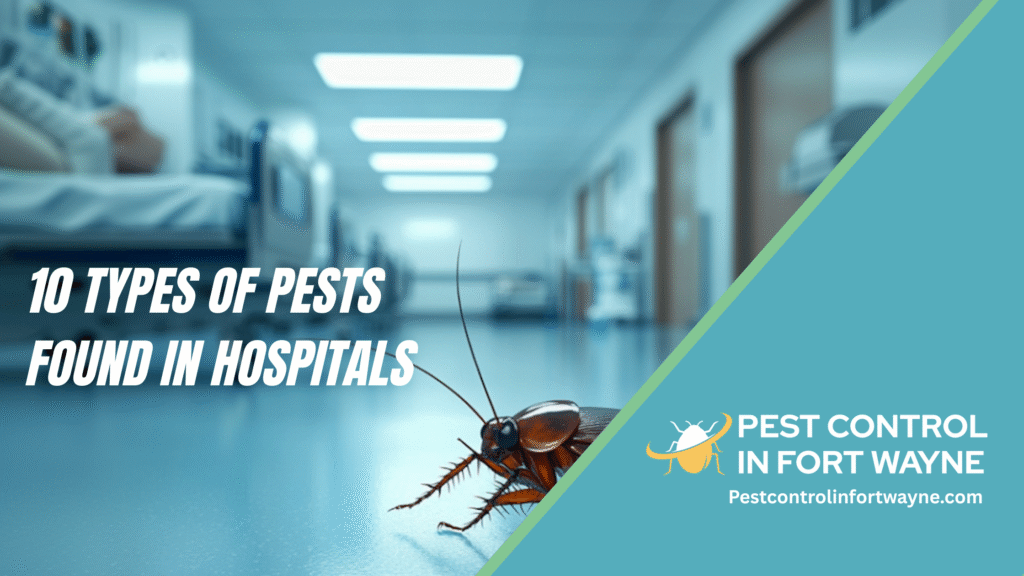 10 Types of Pests Found in Hospitals with Their Breeding Areas