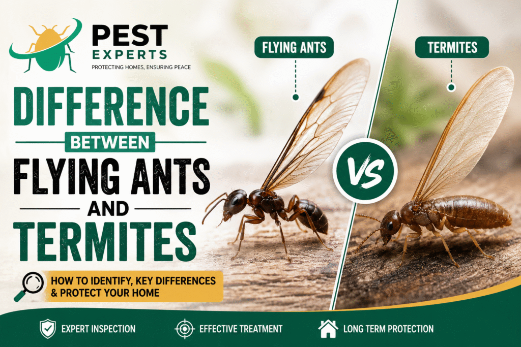 Difference Between Flying Ants And Termites