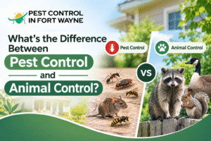 Difference Between Pest Control and Animal Control